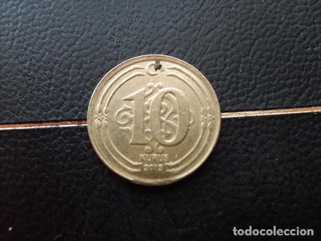 Monedas antiguas de Asia: TURQUIA 10 KURUS 2013