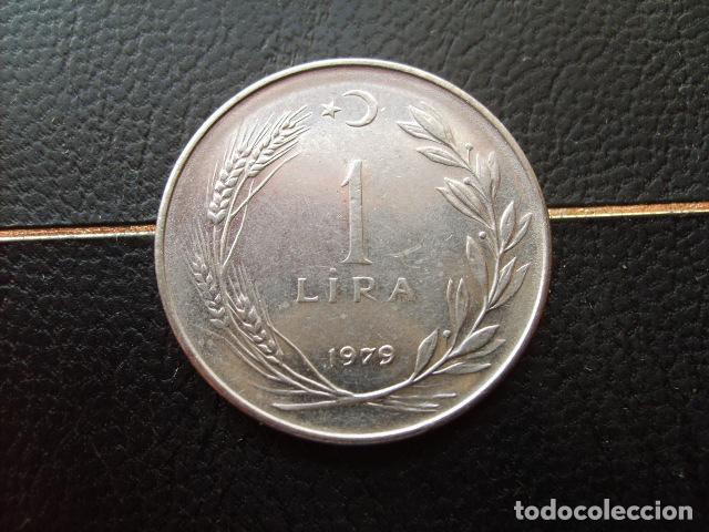 Monedas antiguas de Asia: * TURQUIA 1 LIRA 1979