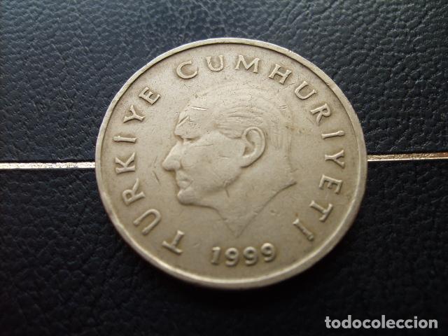 Monedas antiguas de Asia: TURQUIA 50000 LIRAS 1999