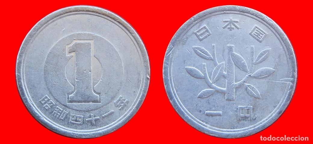Monedas antiguas de Asia: 1 YEN 1966 JAPON-153092