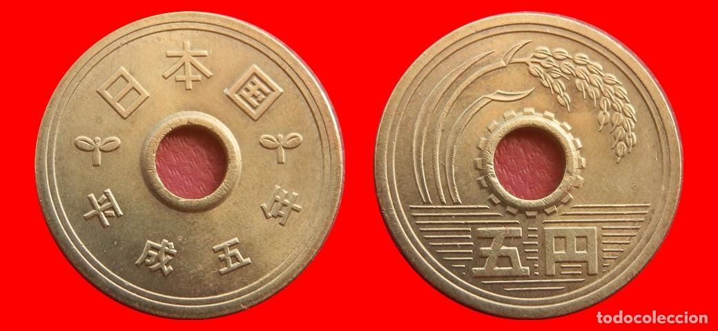 Monedas antiguas de Asia: 5 YEN 1993 JAPON-153111