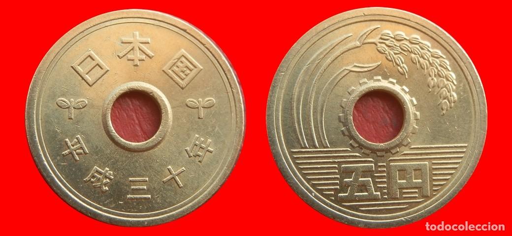 Monedas antiguas de Asia: 5 YEN 2018 JAPON-153120