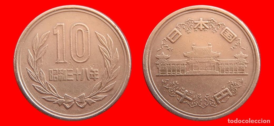 Monedas antiguas de Asia: 10 YEN 1963 JAPON-153124