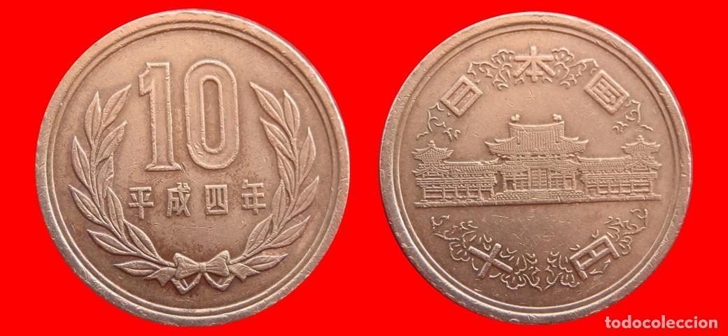 Monedas antiguas de Asia: 10 YEN 1992 JAPON-153130