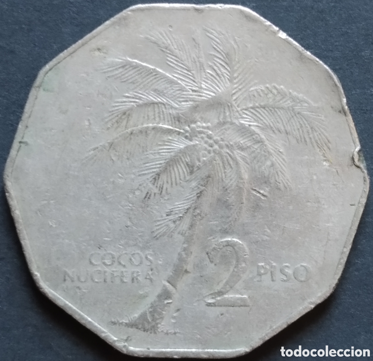 Monedas antiguas de Asia: MONEDA - FILIPINAS 2 PISO 1985