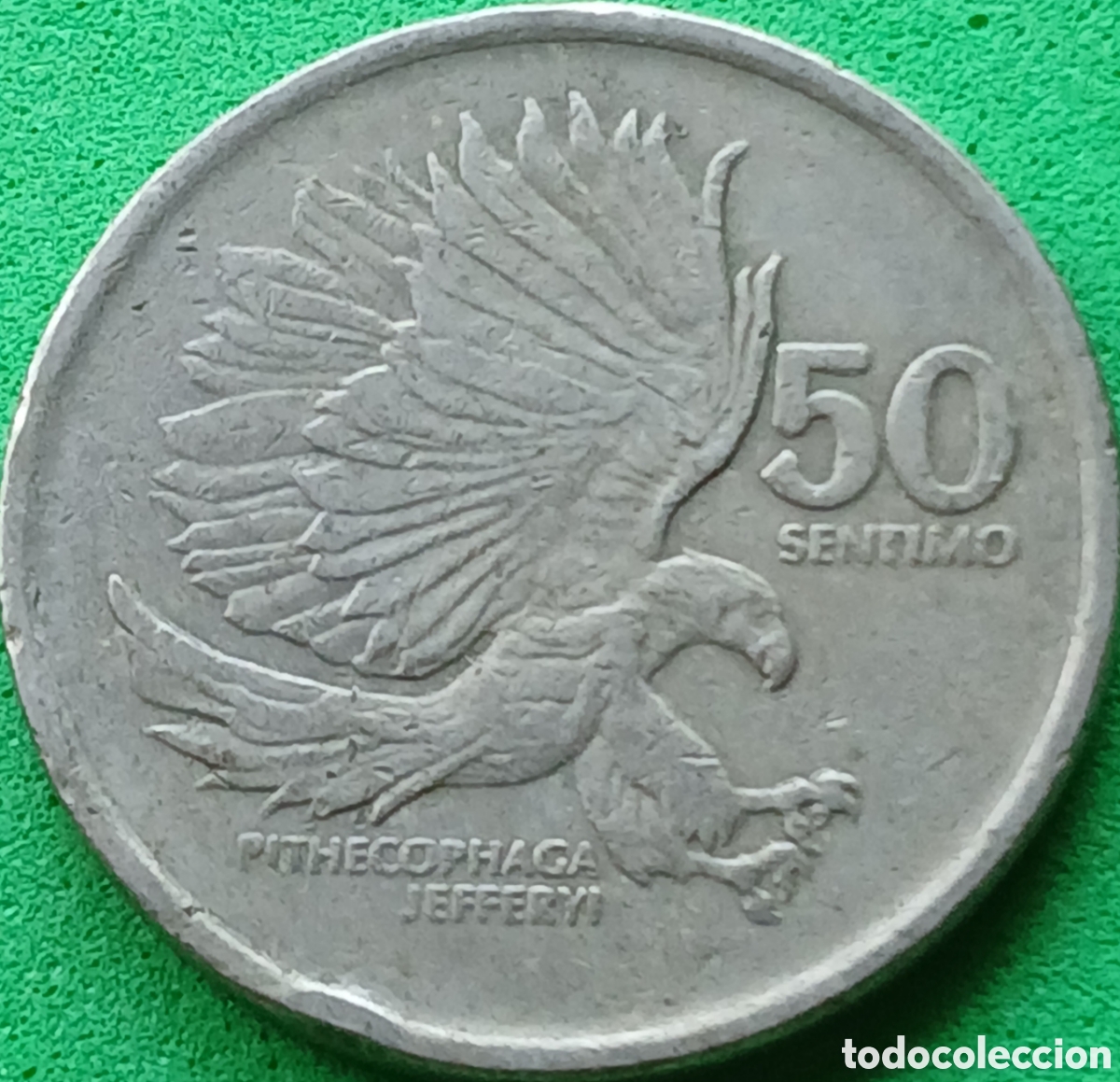 Monedas antiguas de Asia: Filipinas 50 c&eacute;ntimos 1989 km#242.1