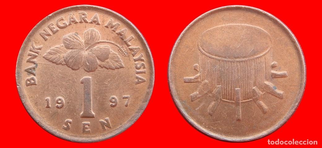 Monedas antiguas de Asia: 1 SEN 1997 MALASIA-153175