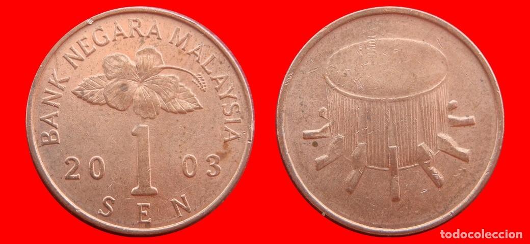 Monedas antiguas de Asia: 1 SEN 2003 MALASIA-153176