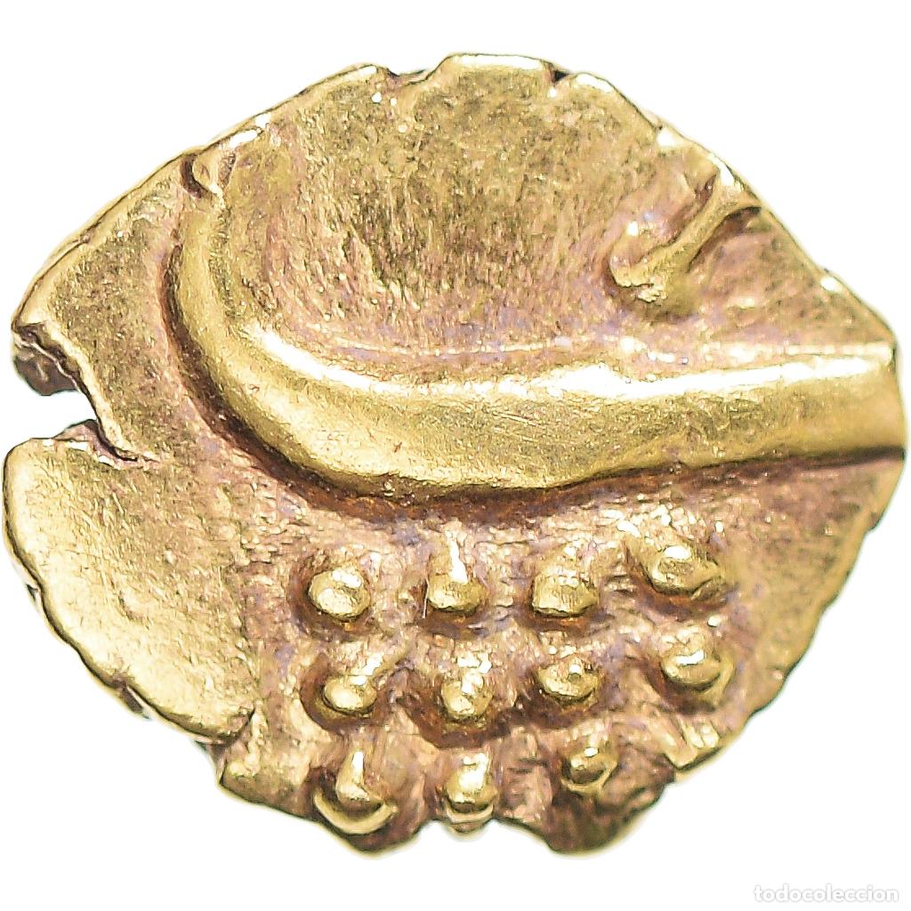 Monedas antiguas de Asia: [#1069994] Moneda, India, Fanam, EBC, Oro