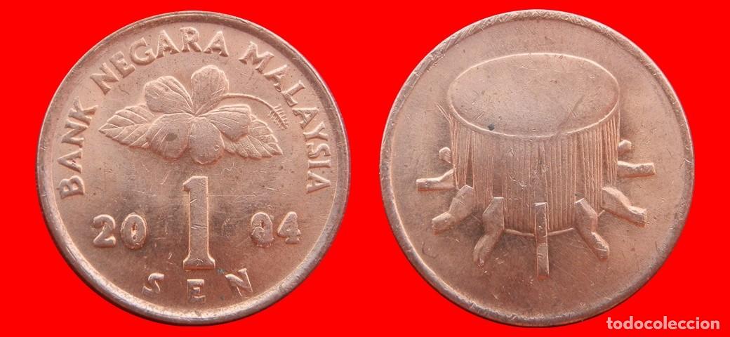 Monedas antiguas de Asia: 1 SEN 2004 MALASIA-153177