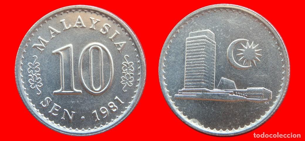 Monedas antiguas de Asia: 10 SEN 1981 MALASIA-153180