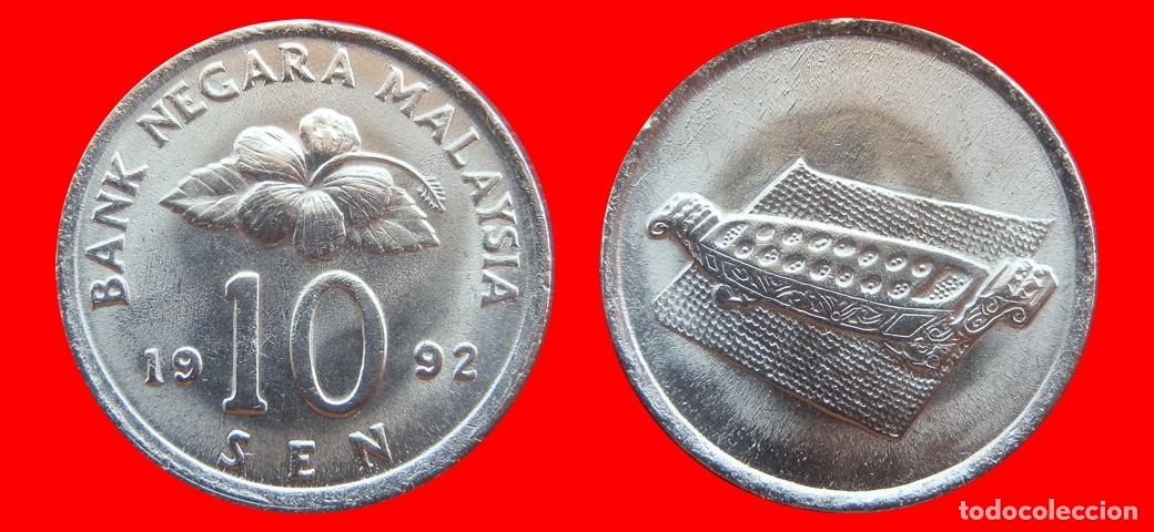 Monedas antiguas de Asia: 10 SEN 1992 MALASIA-153184