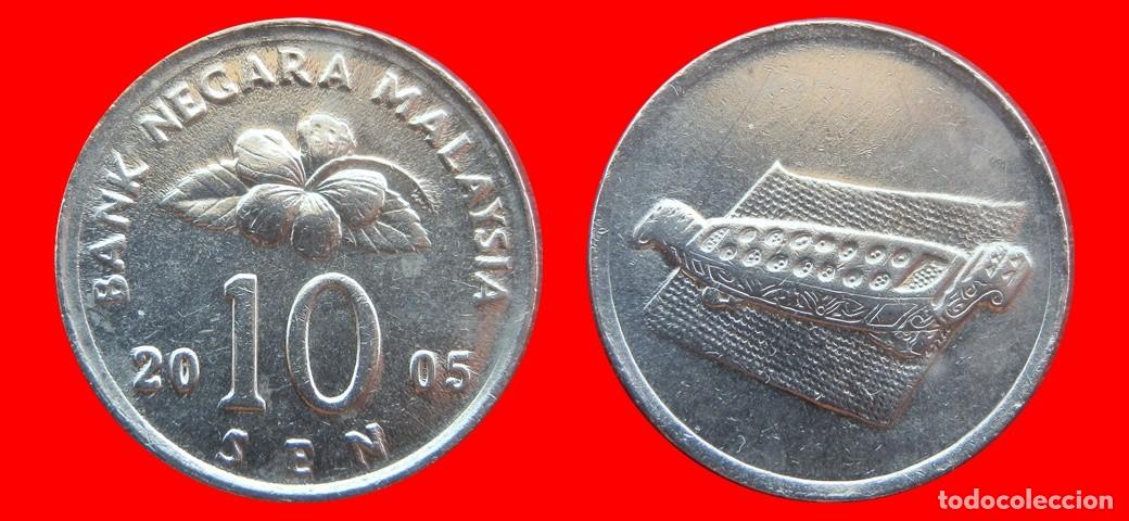 Monedas antiguas de Asia: 10 SEN 2005 MALASIA-153188