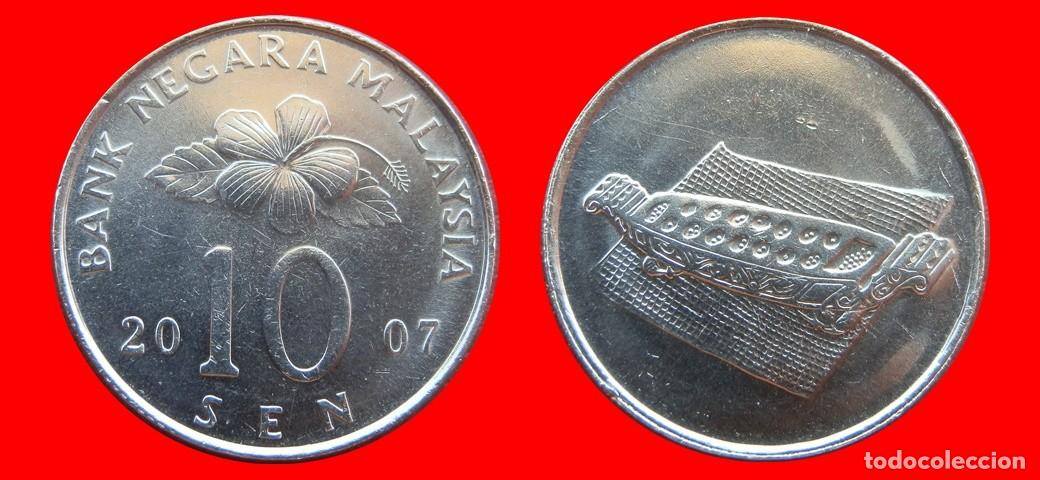Monedas antiguas de Asia: 10 SEN 2007 MALASIA-153189