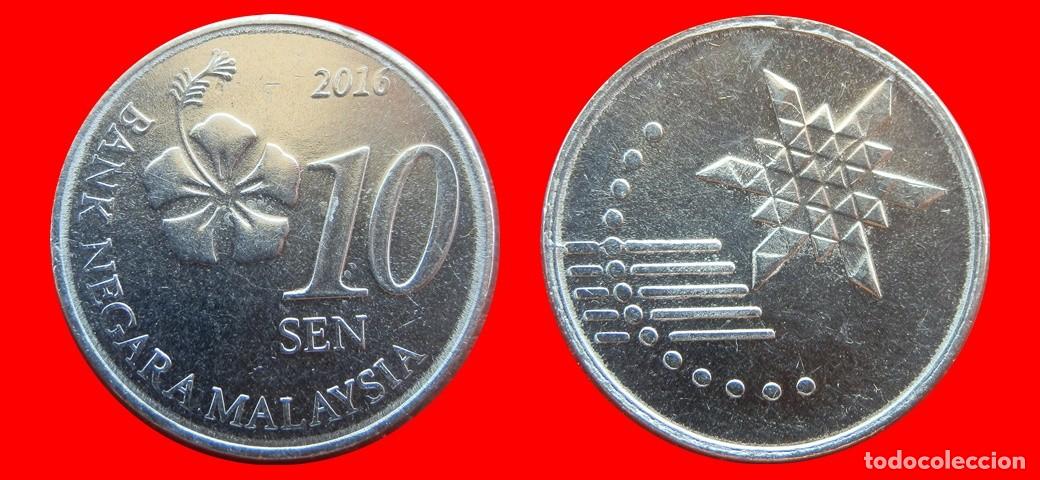 Monedas antiguas de Asia: 10 SEN 2016 MALASIA-153190