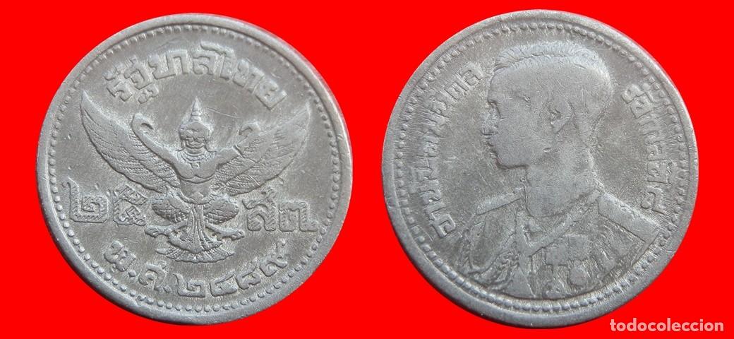 Monedas antiguas de Asia: 25 SATANG 1946 TAILANDIA-153207