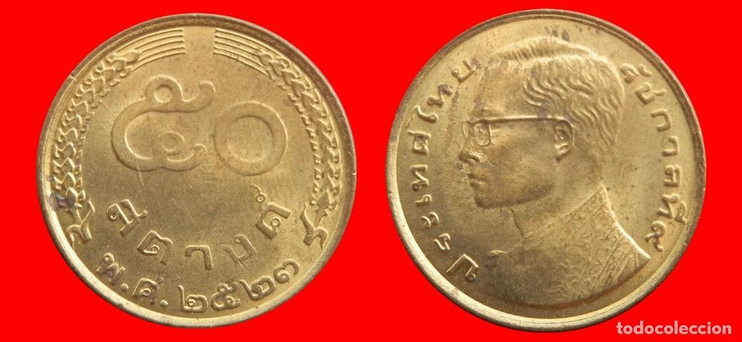 Monedas antiguas de Asia: 50 SATANG 1980 TAILANDIA-153216