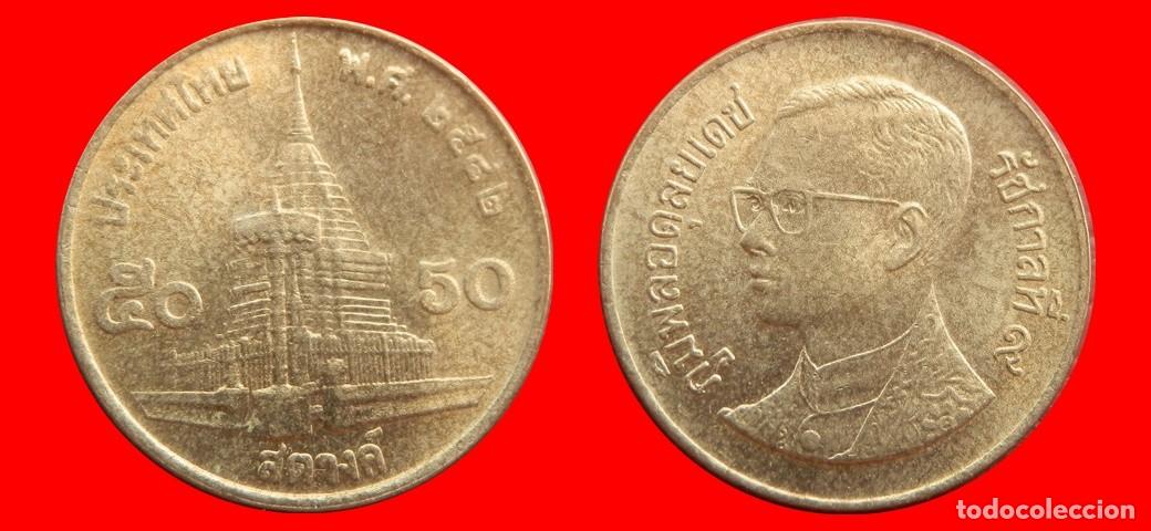 Monedas antiguas de Asia: 50 SATANG 1999 TAILANDIA-153218