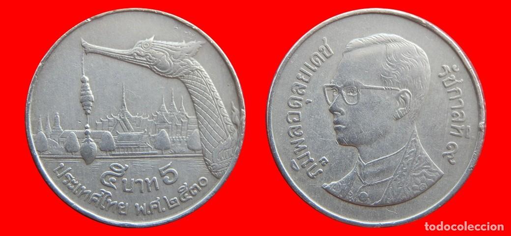 Monedas antiguas de Asia: 5 BAHT 1987 TAILANDIA-153233
