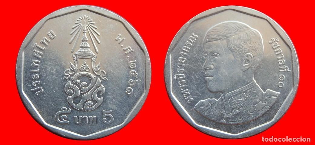 Monedas antiguas de Asia: 5 BAHT 2018 TAILANDIA-153237