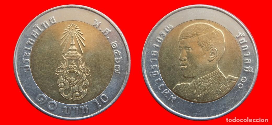 Monedas antiguas de Asia: 10 BAHT 2024 TAILANDIA-153246