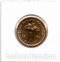 Monedas antiguas de Asia: MALASIA 1995, 1 RINGGIT, KM-64, SC - Foto 2