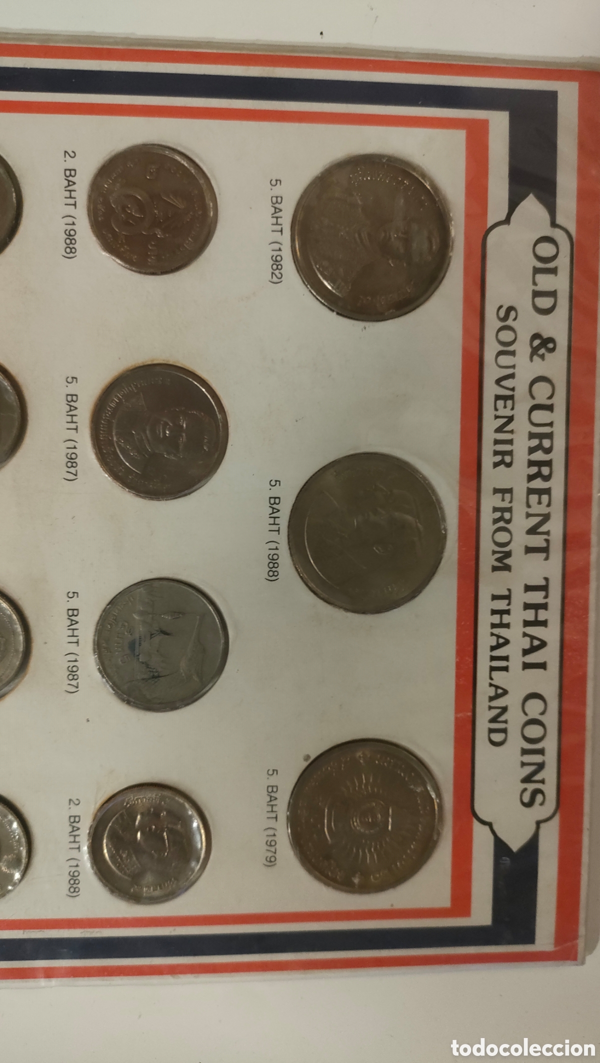 Monedas antiguas de Asia: COLECCI&Oacute;N 20 MONEDAS DE TAILANDIA - Foto 2