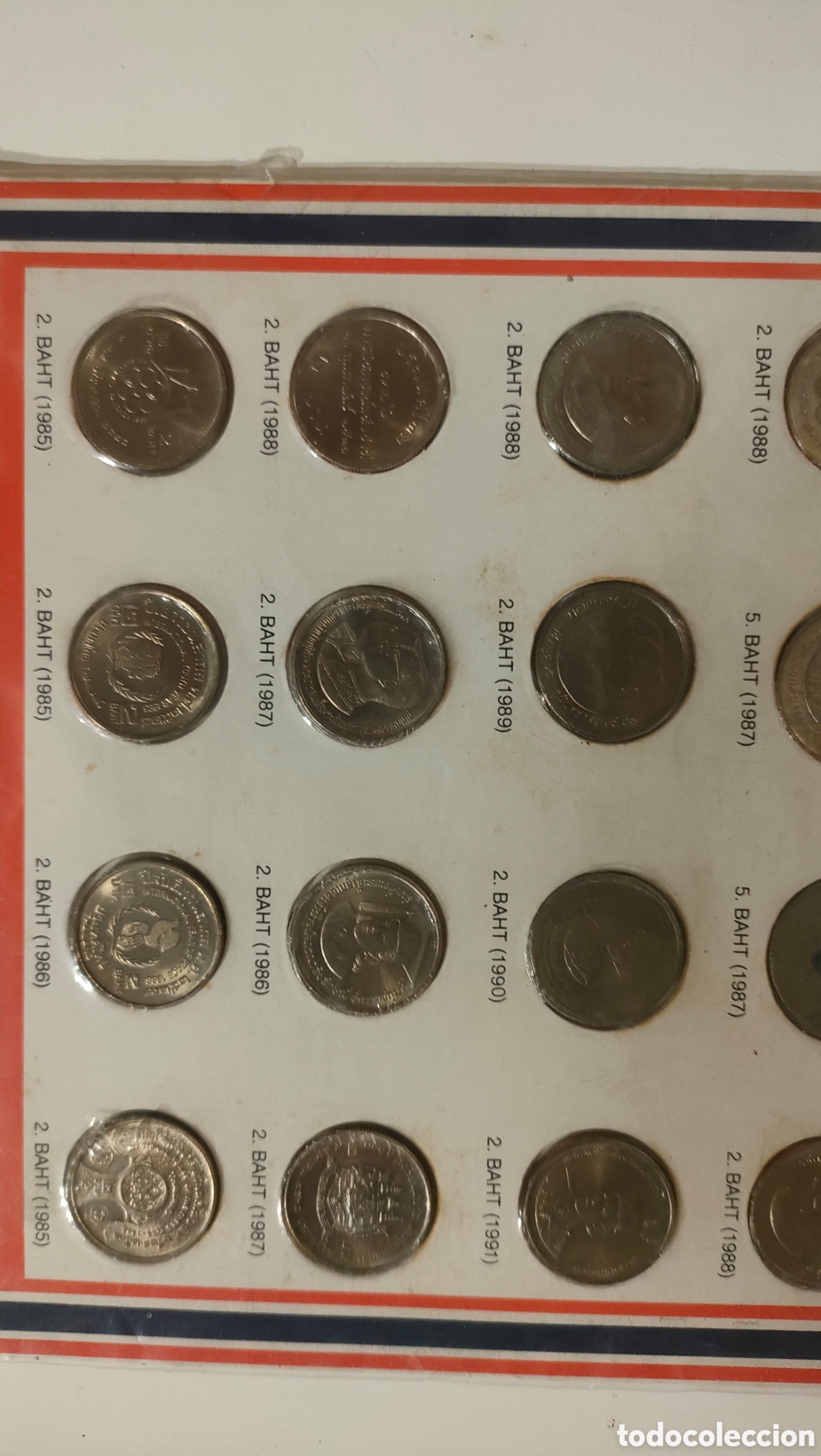 Monedas antiguas de Asia: COLECCI&Oacute;N 20 MONEDAS DE TAILANDIA - Foto 3