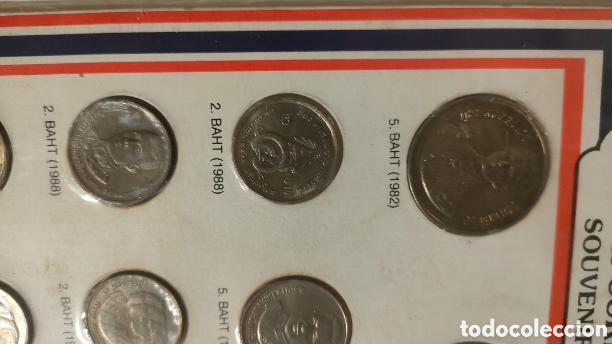 Monedas antiguas de Asia: COLECCI&Oacute;N 20 MONEDAS DE TAILANDIA - Foto 4