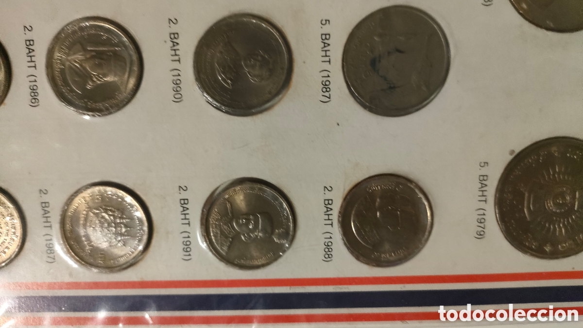 Monedas antiguas de Asia: COLECCI&Oacute;N 20 MONEDAS DE TAILANDIA - Foto 6