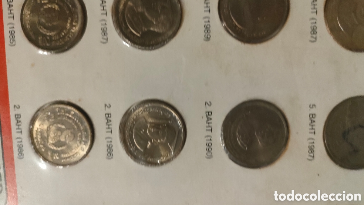 Monedas antiguas de Asia: COLECCI&Oacute;N 20 MONEDAS DE TAILANDIA - Foto 7