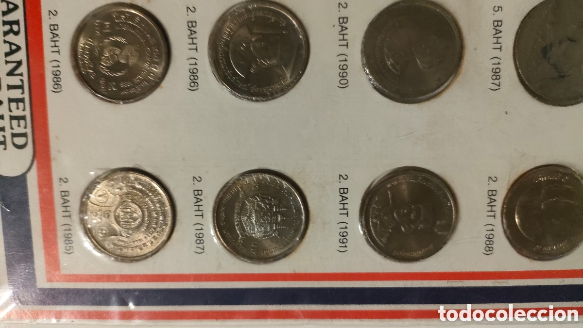 Monedas antiguas de Asia: COLECCI&Oacute;N 20 MONEDAS DE TAILANDIA - Foto 8