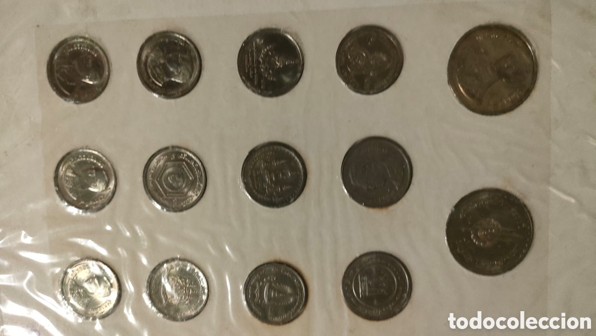 Monedas antiguas de Asia: COLECCI&Oacute;N 20 MONEDAS DE TAILANDIA - Foto 10