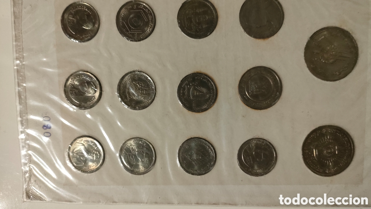 Monedas antiguas de Asia: COLECCI&Oacute;N 20 MONEDAS DE TAILANDIA - Foto 11