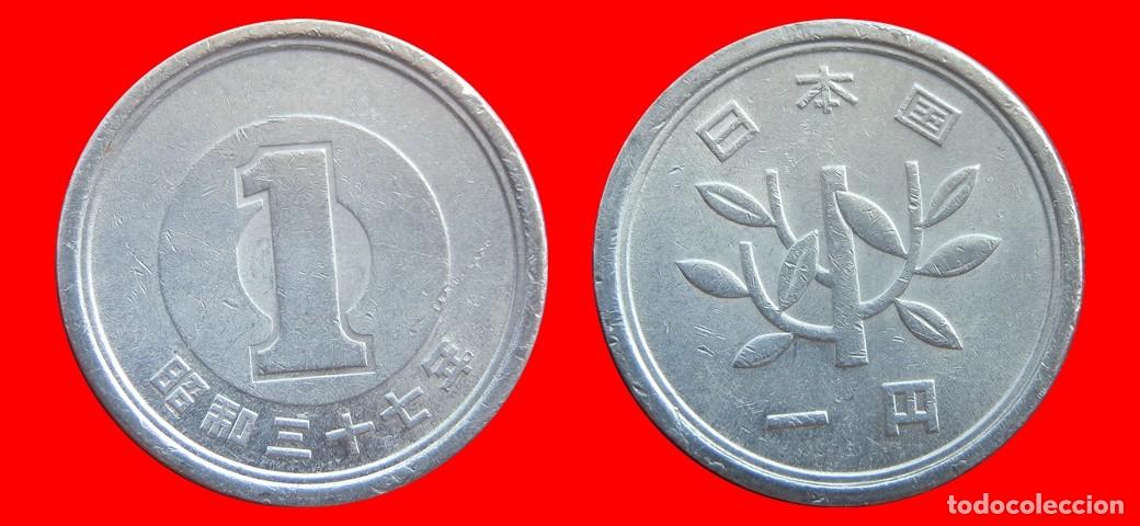 Monedas antiguas de Asia: 1 YEN 1962 JAPON-153276