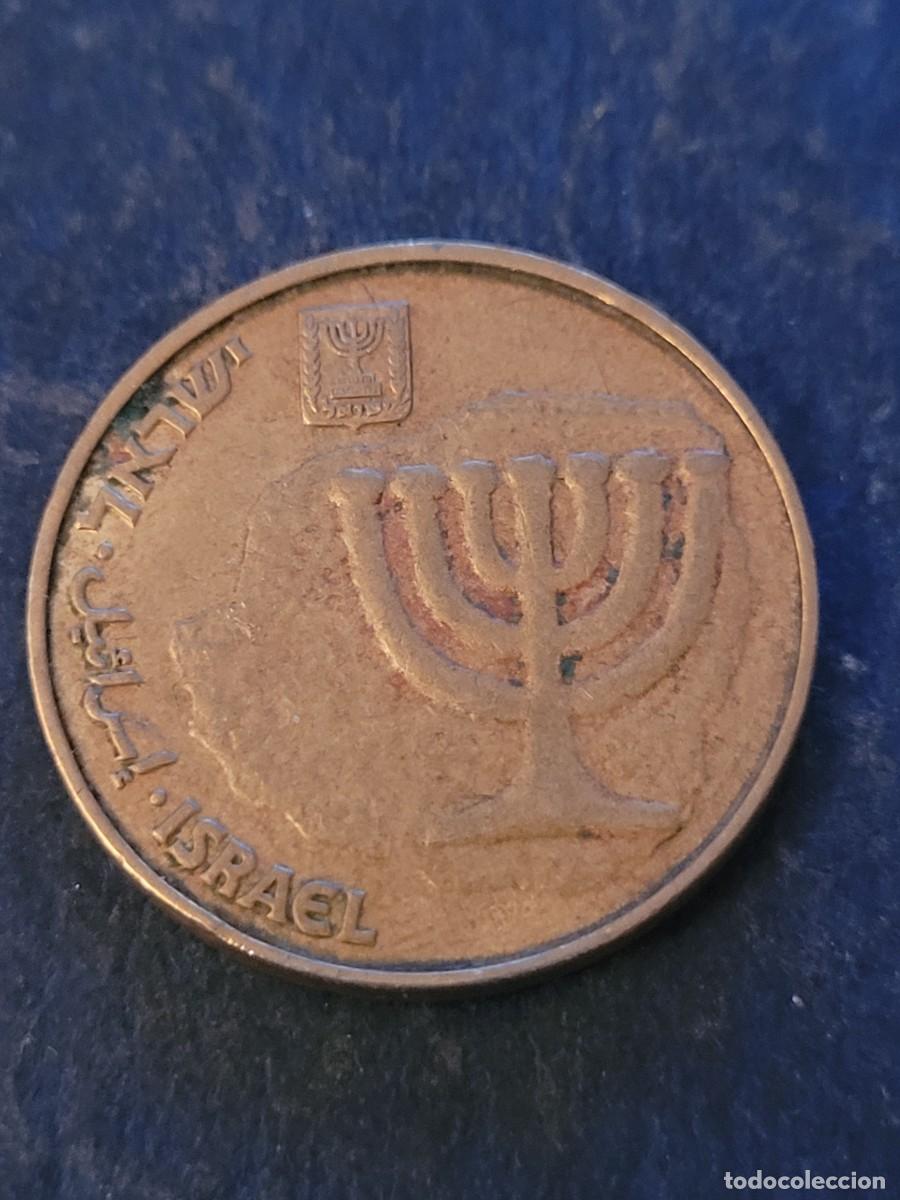 Monedas antiguas de Asia: Moneda 10 agorot 1986 Israel