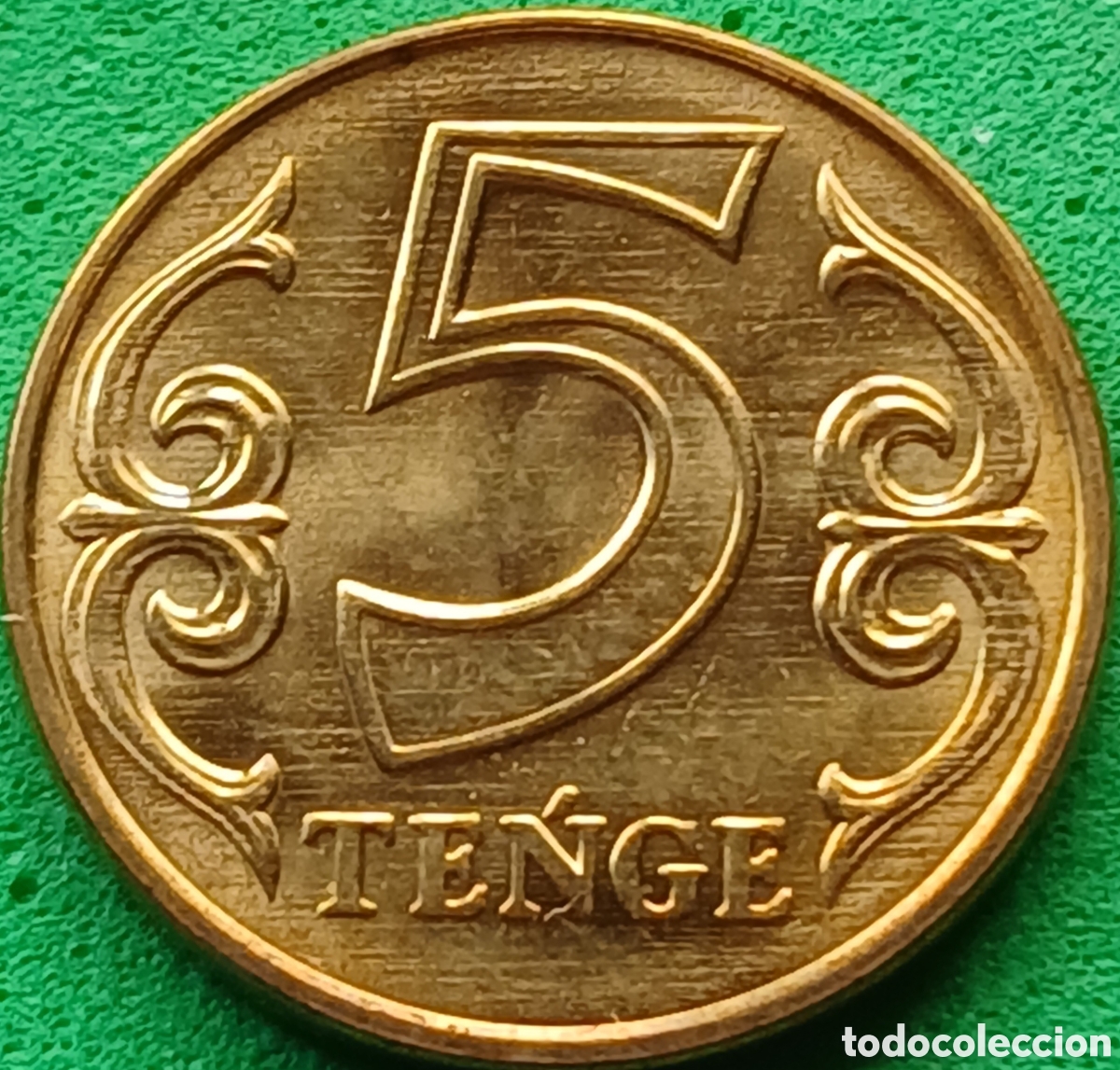 Monedas antiguas de Asia: Kazajistan 5 tenge 2019 UC#12