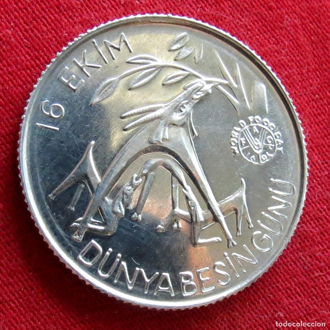 Monedas antiguas de Asia: TURQU&Iacute;A 20 lira 1981 FAO f.a.o.