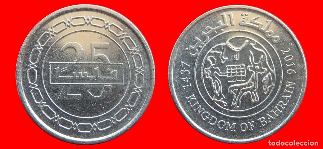 Monedas antiguas de Asia: 25 FILS 2016 BAREIN BHAREIN BHARAIN-153306