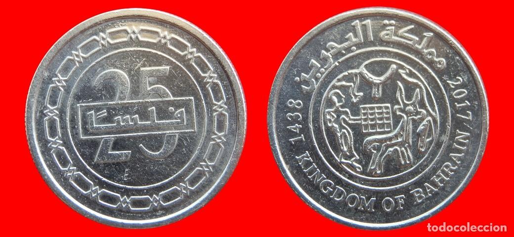 Monedas antiguas de Asia: 25 FILS 2017 BAREIN BHAREIN BHARAIN-153307