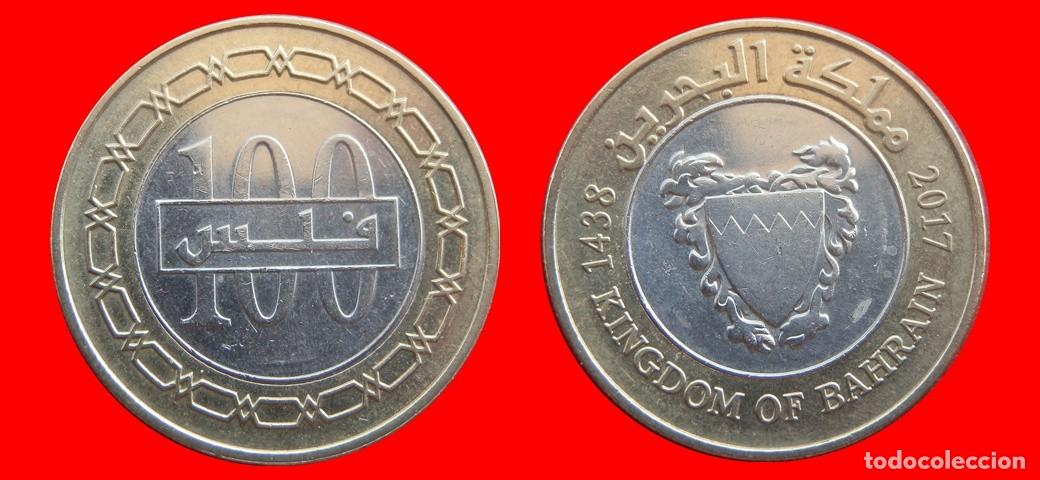 Monedas antiguas de Asia: 100 FILS 2017 BAREIN BHAREIN BHARAIN-153312