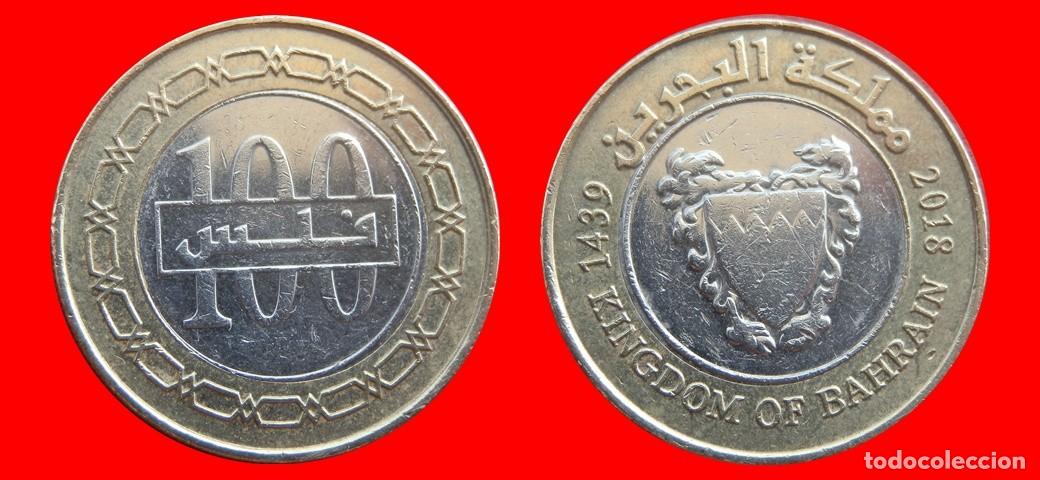 Monedas antiguas de Asia: 100 FILS 2018 BAREIN BHAREIN BHARAIN-153313