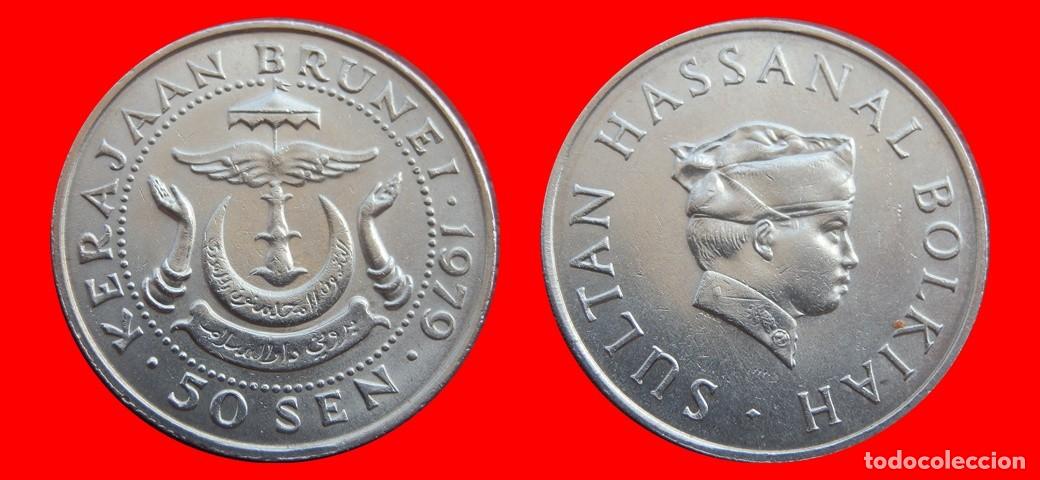 Monedas antiguas de Asia: 50 SEN 1979 BRUNEI-153347