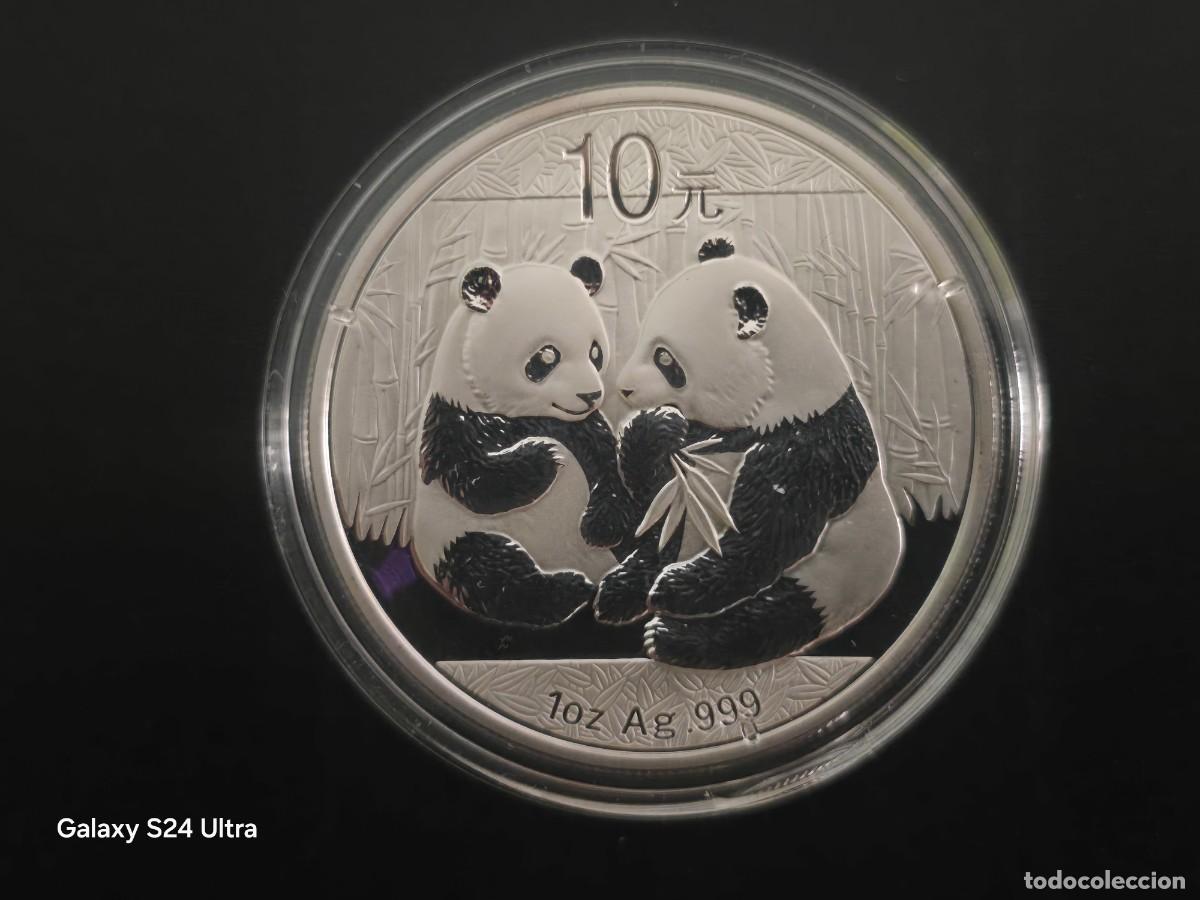 Monedas antiguas de Asia: 1 ONZA DE PLATA PURA DE 2009...OSOS PANDA...CHINA....SIN CIRCULAR....LA DE LAS FOTOS