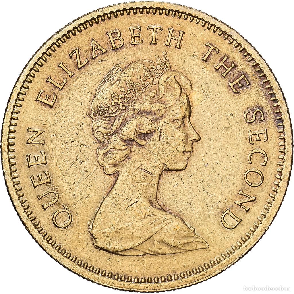 Monedas antiguas de Asia: [#1224454] Hong Kong, Elizabeth II, 50 Cents, 1980, N&iacute;quel - lat&oacute;n, MBC, KM:41