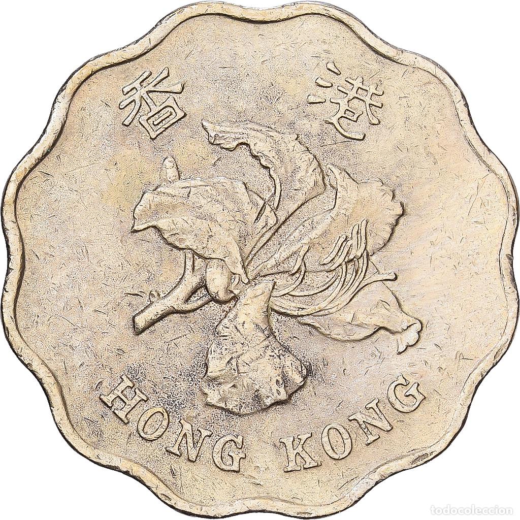 Monedas antiguas de Asia: [#1224453] Hong Kong, Elizabeth II, 20 Cents, 1993, N&iacute;quel - lat&oacute;n, MBC, KM:67