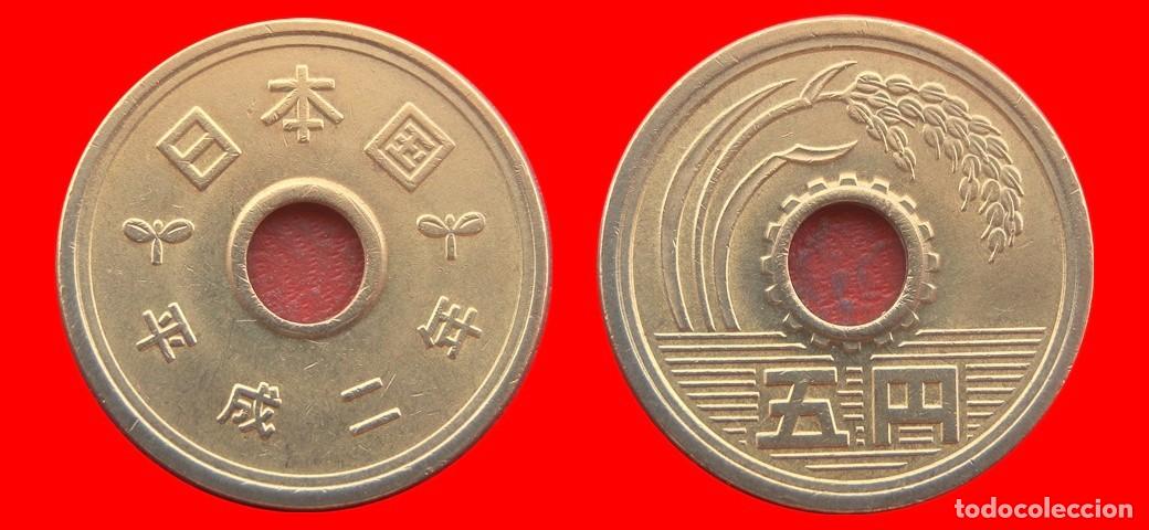 Monedas antiguas de Asia: 5 YEN 1990 JAPON-153370