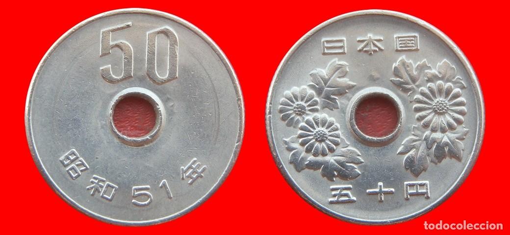 Monedas antiguas de Asia: 50 YEN 1976 JAPON-153375