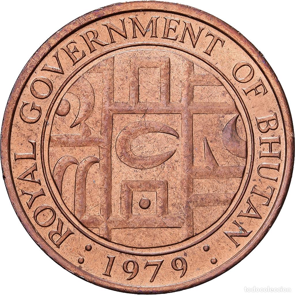 Monedas antiguas de Asia: [#1224677] But&aacute;n, 5 Chetrums, 1979, Bronce, EBC+, KM:45