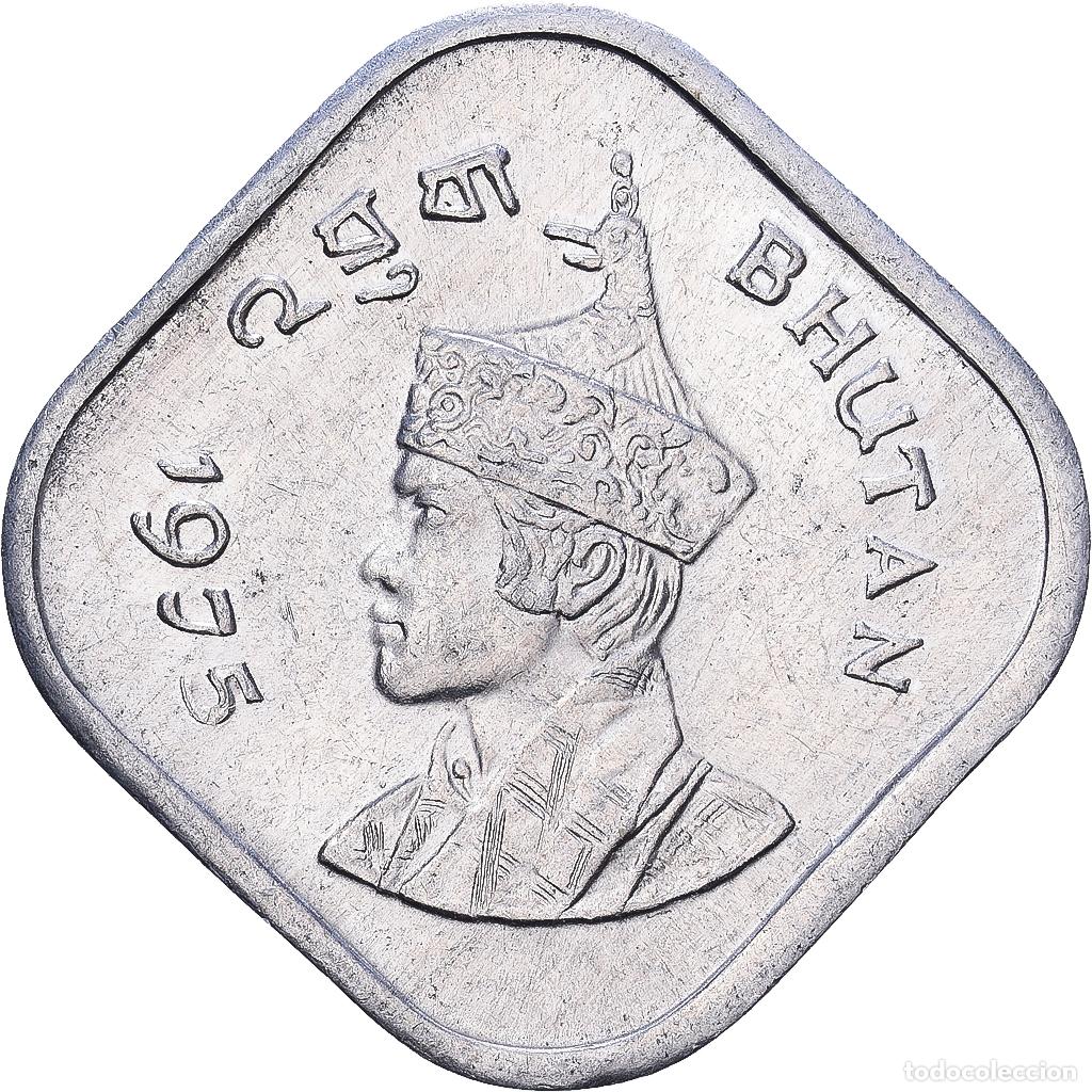Monedas antiguas de Asia: [#1224679] But&aacute;n, 5 Chetrums, 1975, Aluminio, EBC, KM:37